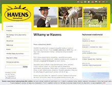 Tablet Screenshot of havens.pl
